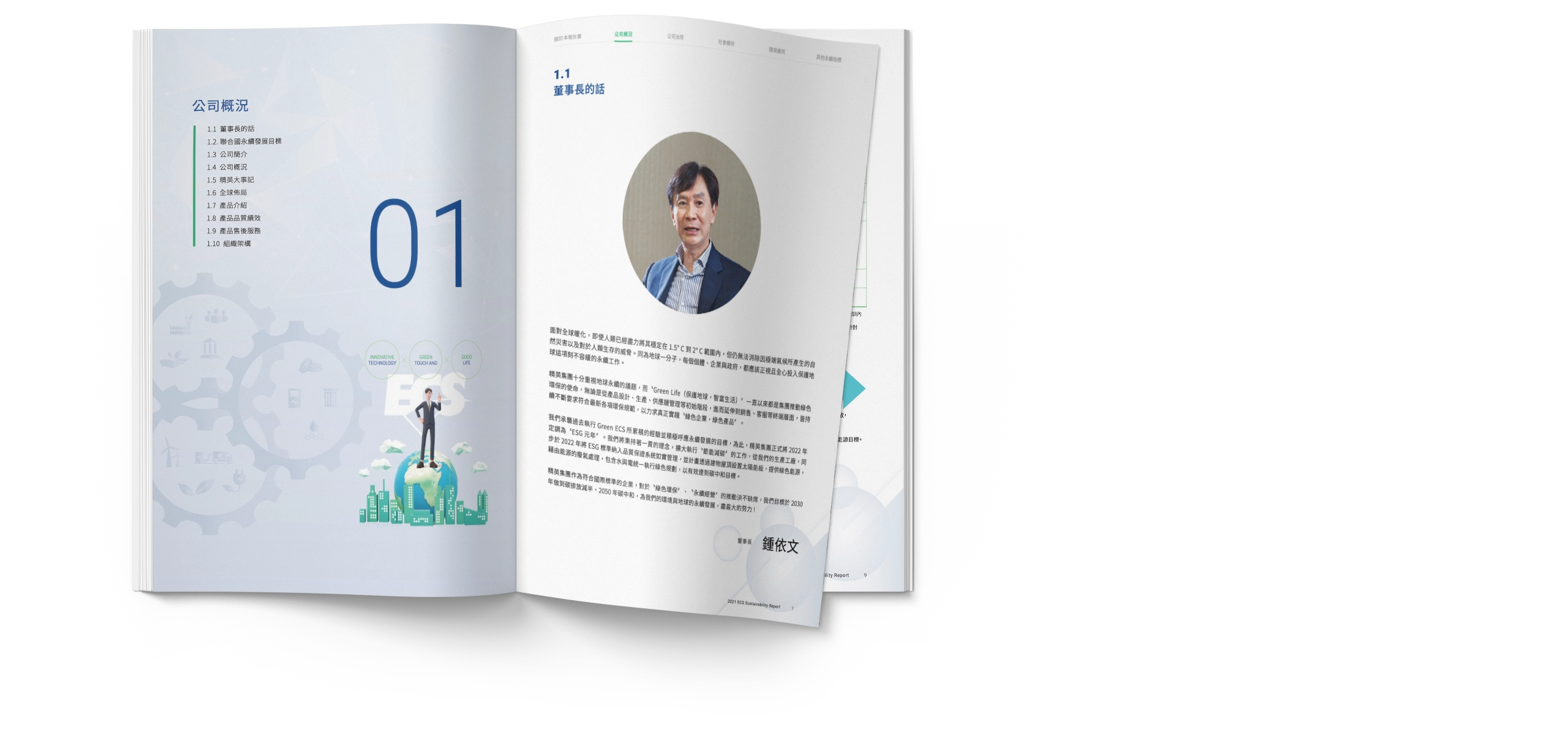 精英電腦 ESG永續報告書/CSR企業社會責任報告書 設計 電腦版(5)