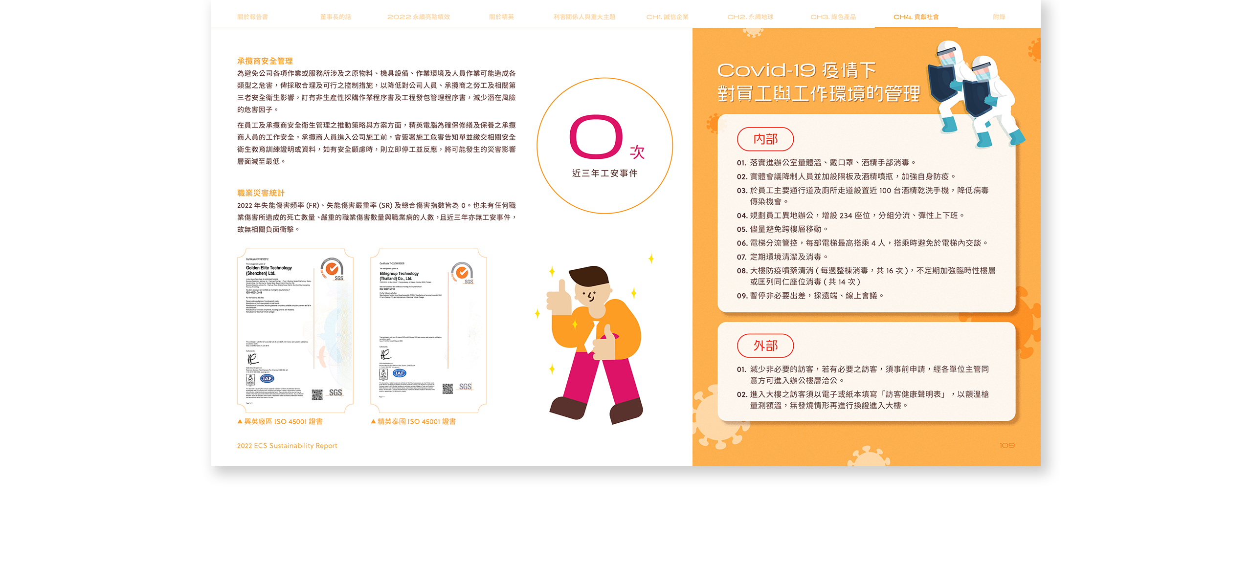 精英電腦 2022 ESG 永續報告書 美編排版設計 電腦版(12)