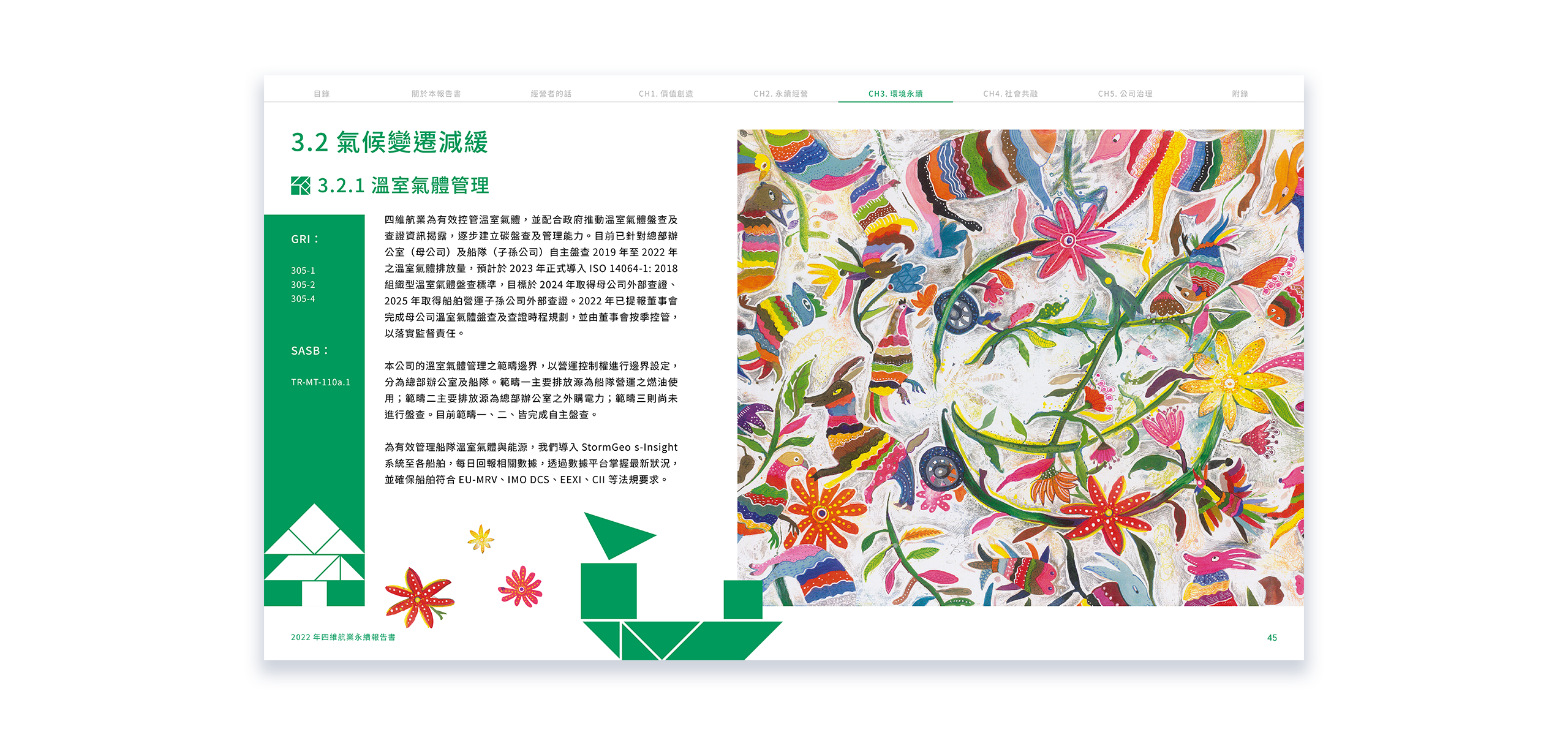 四維航業 2022 ESG 永續報告書 美編排版設計 電腦版(7)