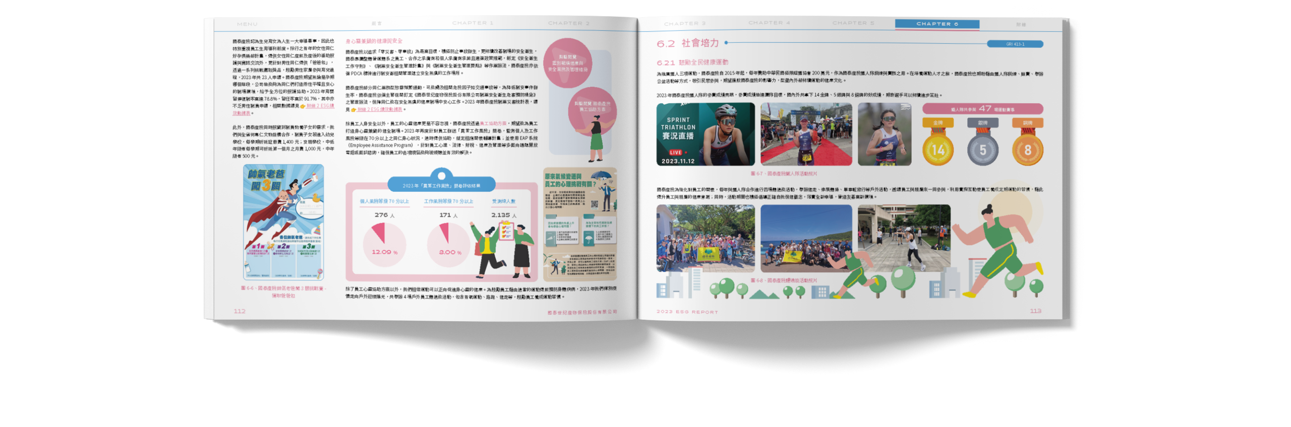 國泰產險 2023 ESG 永續報告書 美編排版設計 [書本設計/平面設計/書本印刷設計/排版設計/CSR企業社會責任報告書美編排版設計/ESG永續報告書美編排版設計/ESG永續報告書網站設計]電腦版(12)