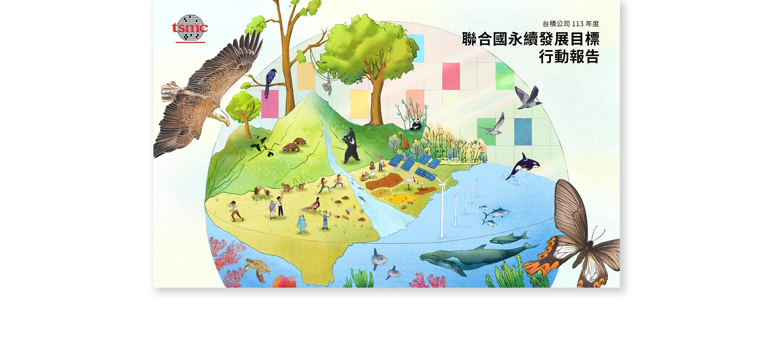 台積電 2024 聯合國永續發展目標行動報告書 美編排版設計 [書本設計/平面設計/書本印刷設計/排版設計/CSR企業社會責任報告書美編排版設計/ESG永續報告書美編排版設計/ESG永續報告書網站設計]電腦版(3)
