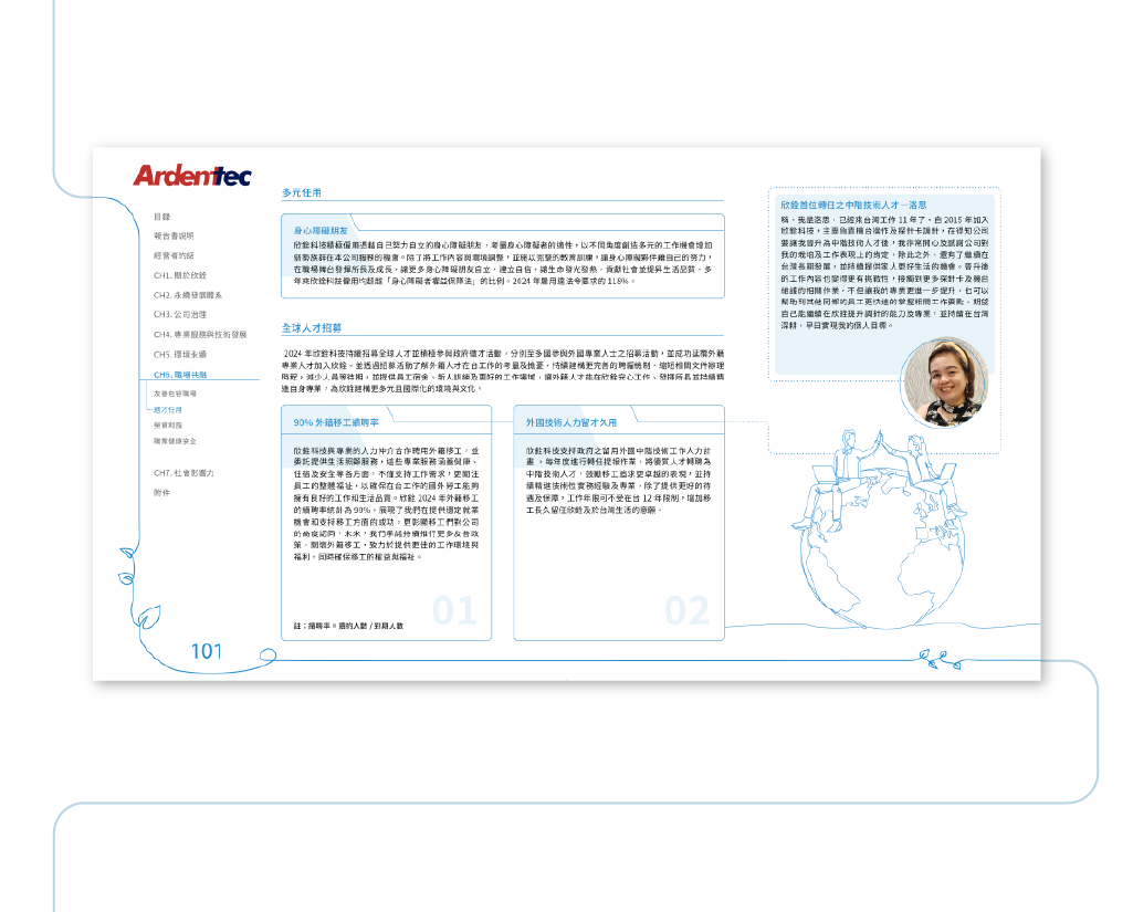 欣銓科技 2024 ESG 永續報告書 美編排版設計 [書本設計/平面設計/書本印刷設計/排版設計/CSR企業社會責任報告書美編排版設計/ESG永續報告書美編排版設計/ESG永續報告書網站設計]手機版(12)